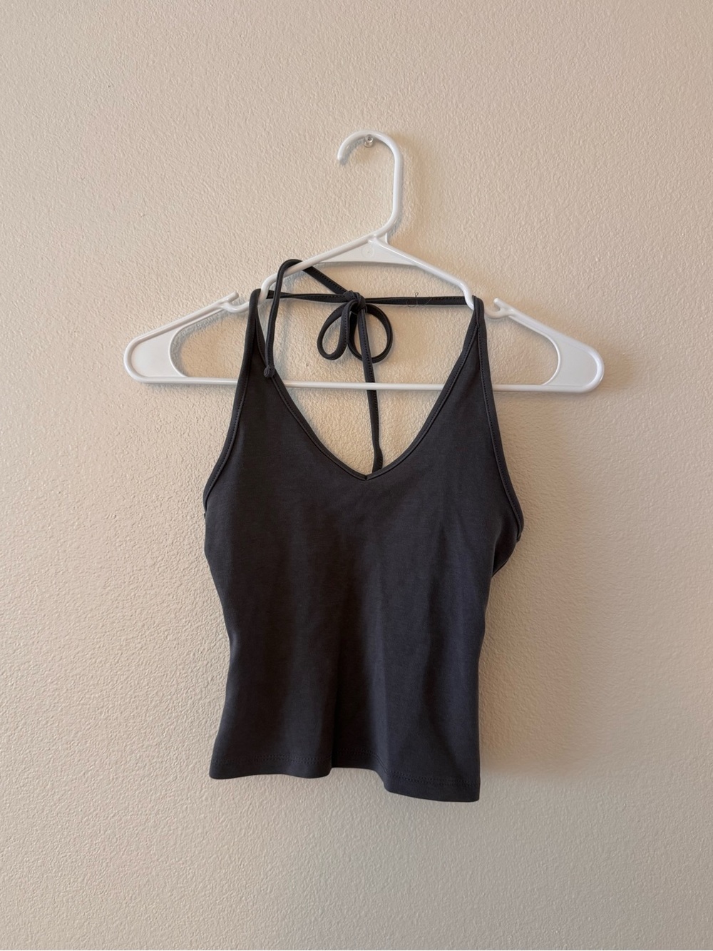 wild fable Black V-Neck Halter Camisole